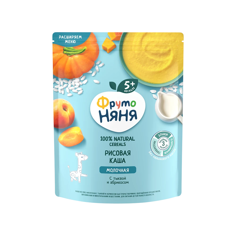 FrutoNanny dry milk rice porridge with pumpkin and apricots