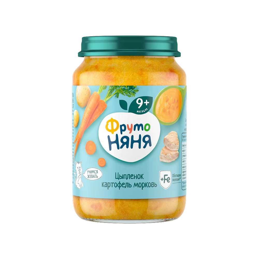 Chunky Puree “Chicken, Potato, Carrot”