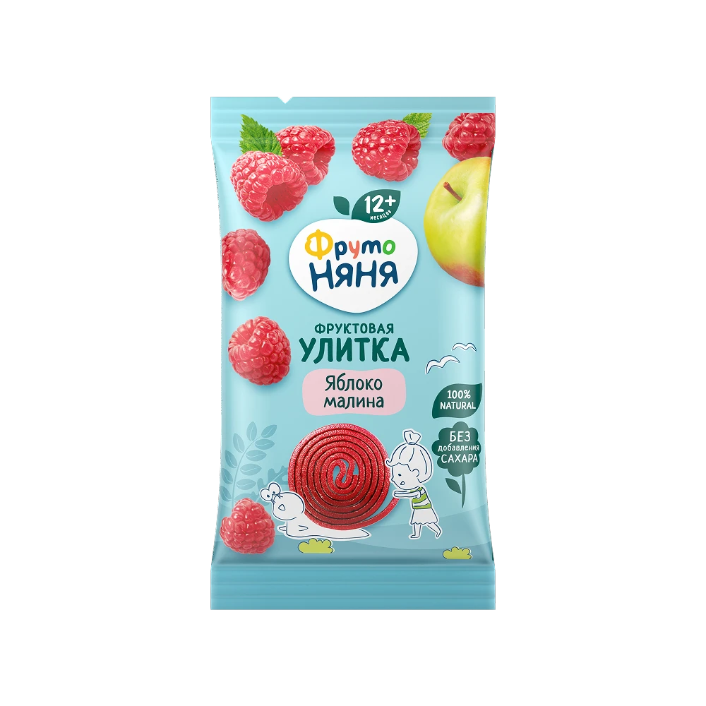 Apple & Raspberry Fruit Spiral