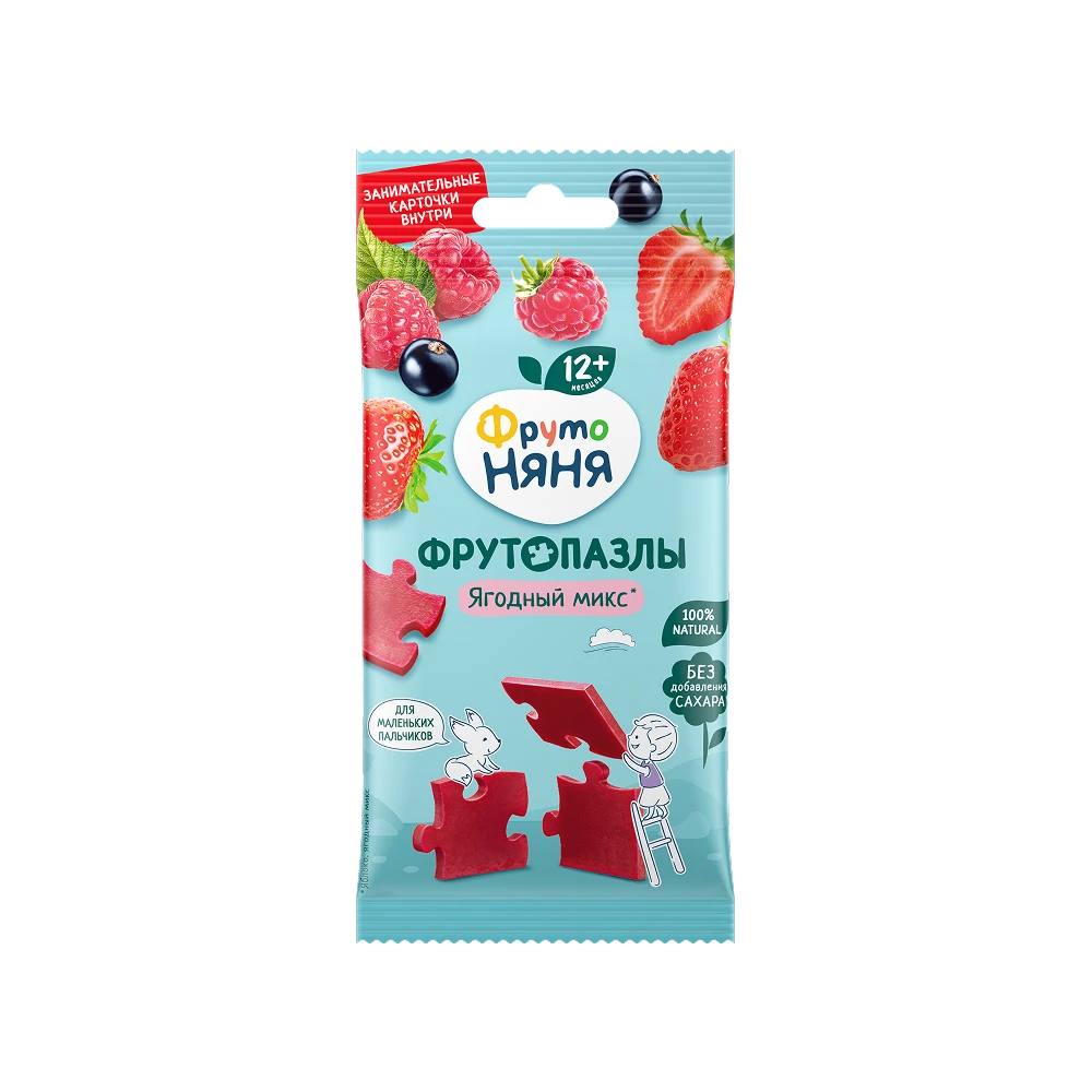 “Apple-Berry Mix” FrutoPuzzles®