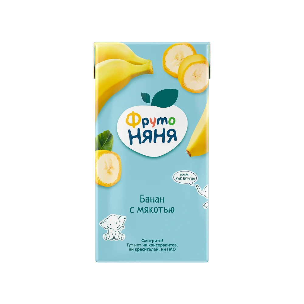 Banana Nectar with Pulp