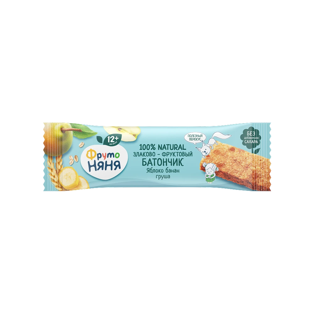 Apple, Banana & Pear Fruit & Grain Bar