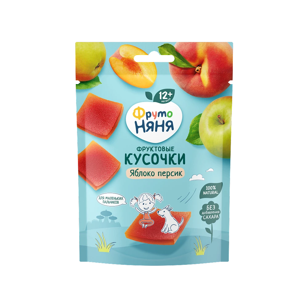 Apple & Peach Fruit Pieces