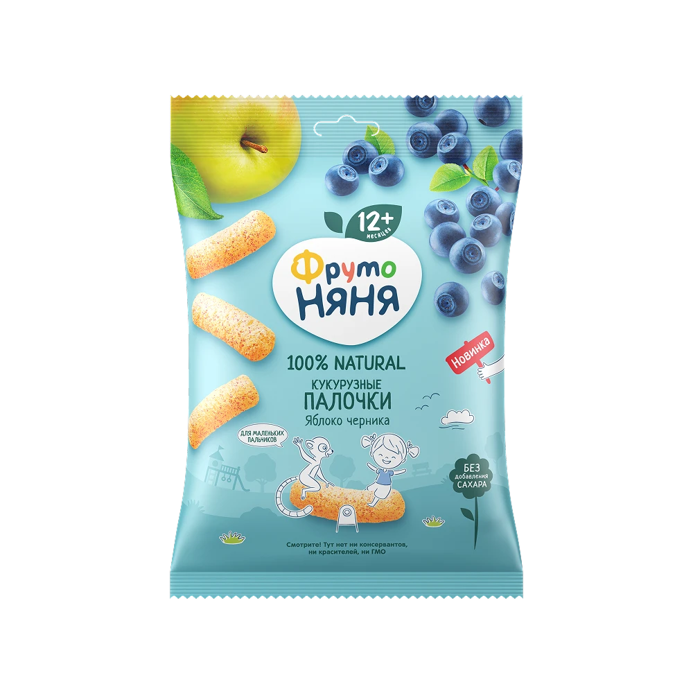 Apple & Blueberry Corn Sticks