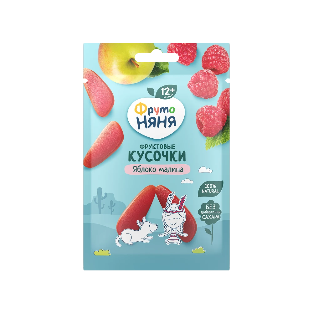 Apple & Raspberry Fruit Pieces